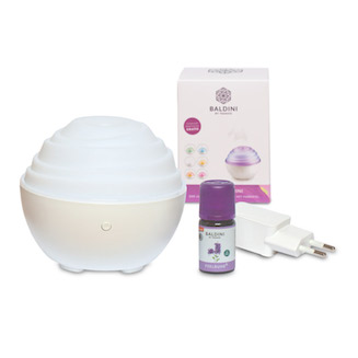 Taowell mini - dyfuzor zapachowy do aromaterapii i koloroterapii z olejkiem Feelruhe (Poczuj spokój) 5 ml BIO Taowell mini - dyfuzor zapachowy do aromaterapii i koloroterapii z olejkiem Feelruhe (Poczuj spokój) 5 ml BIO